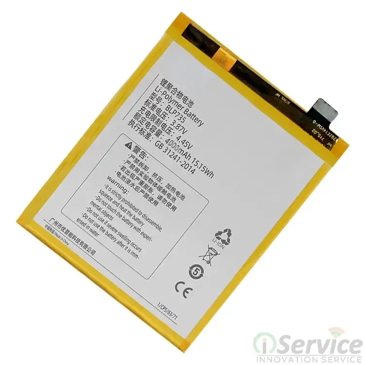 Batterie de remplacement BLP735 pour téléphone portable Batterie de remplacement BLP735 pour téléphone portable