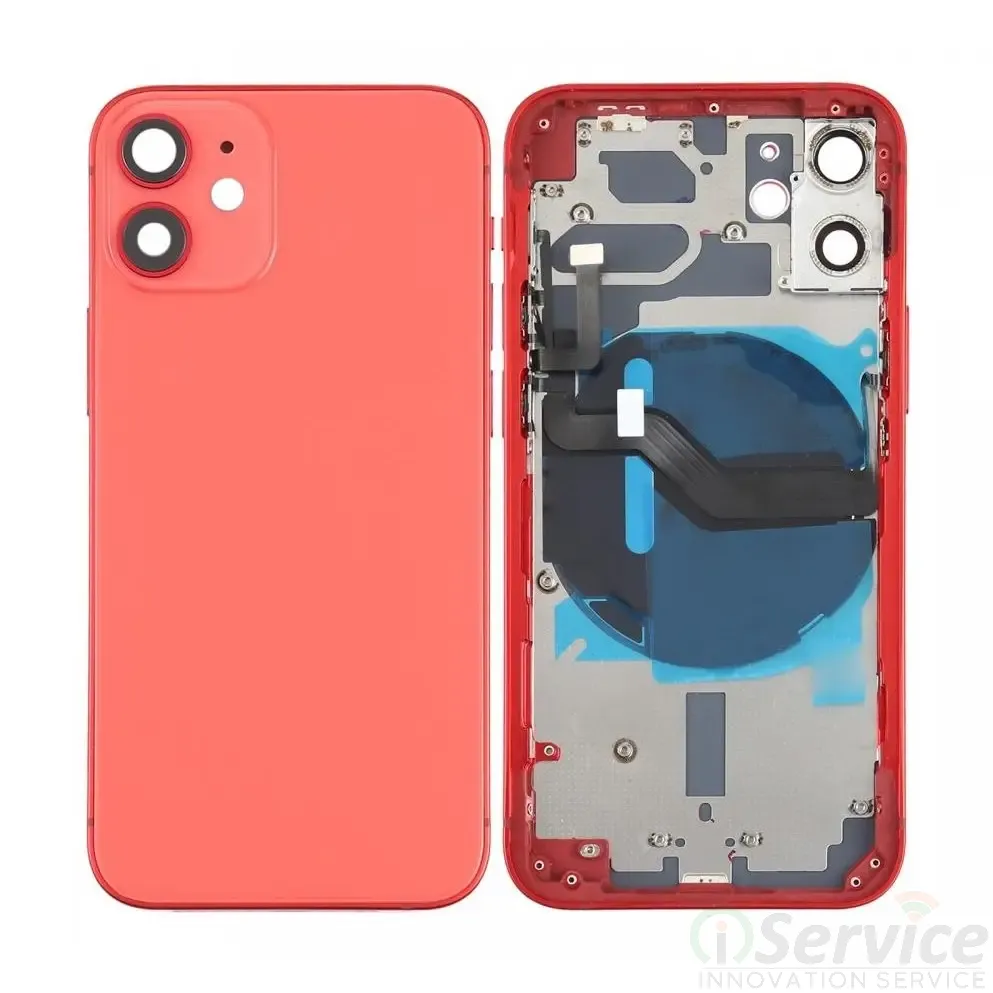 Apple iPhone 12 mini1台 Housing with Spare Parts for iPhone 12 Mini (MGE13HN/A) (Red)