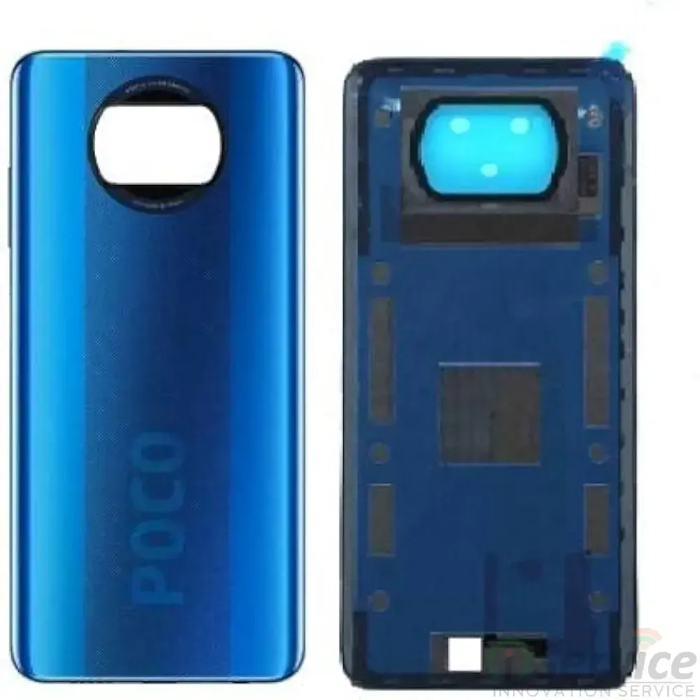 Poco X3 MZB07Z2IN Cobalt Blue Back Panel – Replace Parts iService Shop