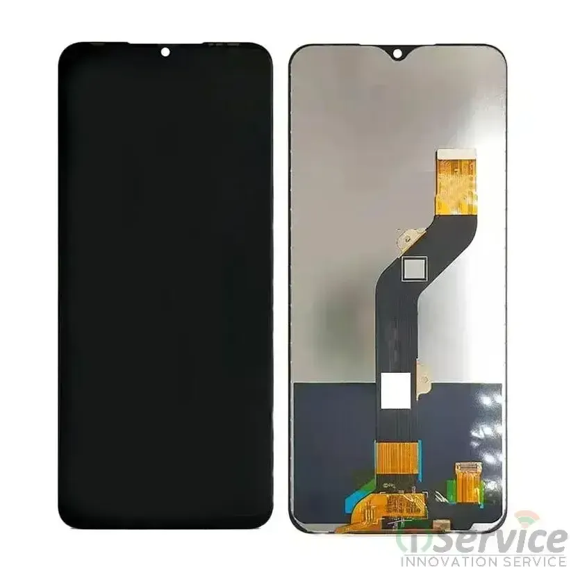 Original Infinix Hot 10 Play LCD Display Combo Folder with Frame