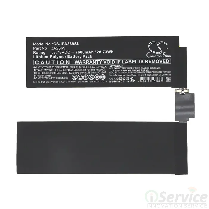 Order Now Apple iPad Pro 11 3rd Gen A2459 Battery iService